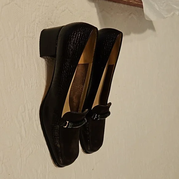 Salvatore Ferragamo Confetto women's shoes size 10 AA - Picture 2 of 11